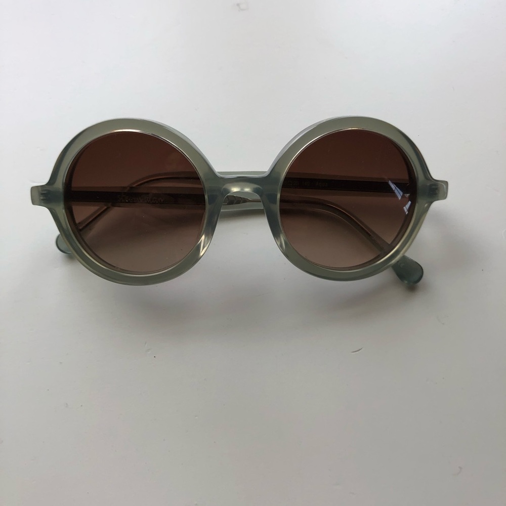 Steven Alan Rowe Aqua Oversized sunglasses